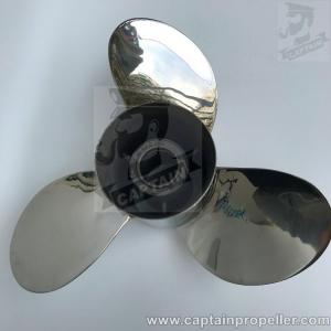 China factory price 13 1/2 x 15 Stainless Propellers For Mercury outboard 40-50HP
