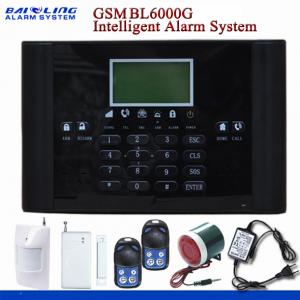 Best GSM intelligent indoor alarm system auto-dailing BL6000G black color wholesale