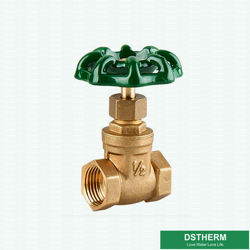 China Brass Threaded Gate Valve for Water Control PN16 on sale
