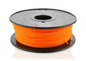 Best 3MM Plastic 3D Printer ABS Filament Orange For Reprap MakerBot , 3D Printing Materials wholesale
