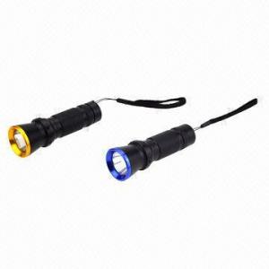 Best 1W LED flashlight with 3 x AAA batteries, made of aluminum alloy wholesale