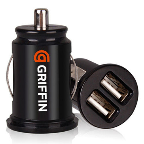 Best Griffin Dual 2.1A USB 2Port Car Charger Adaptor for Apple &amp; Android LOT Best quality wholesale