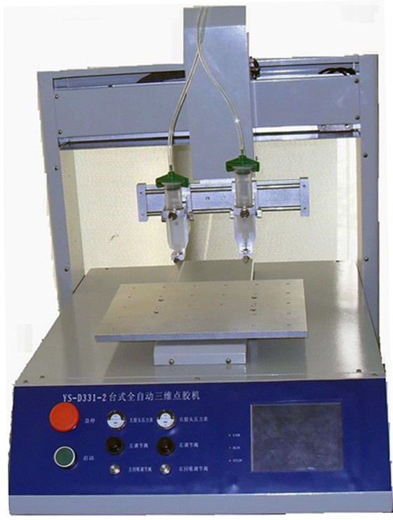 Best Full Automatic Glue Dispensing Machine 500mm/Sec With LCD Touch Panel Display wholesale