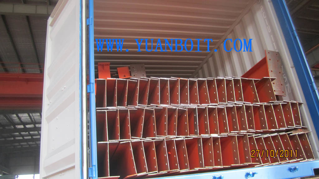 China                  H Section Steel Put in The 20feet Container, H Section Steel Material              on sale
