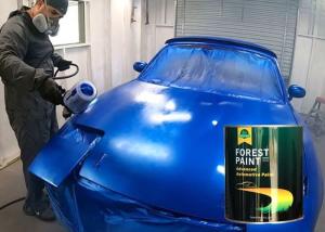 China 1L/Tin Metallic Acrylic Car Spray Paint , Solvent Based Acrylic Paint For Car on sale