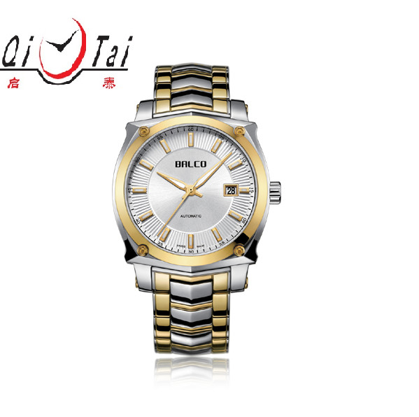 Best Stainless steel mechanical watch for men at 50meters water resistance, eta movement wholesale