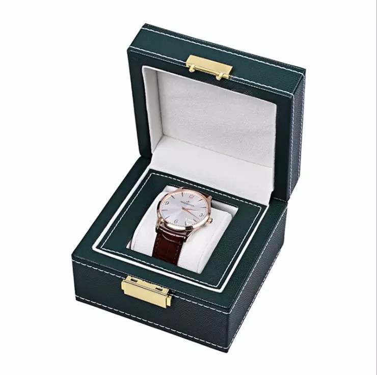China Watch Storage Full Color Printed Boxes Luxury PU Leather Box on sale