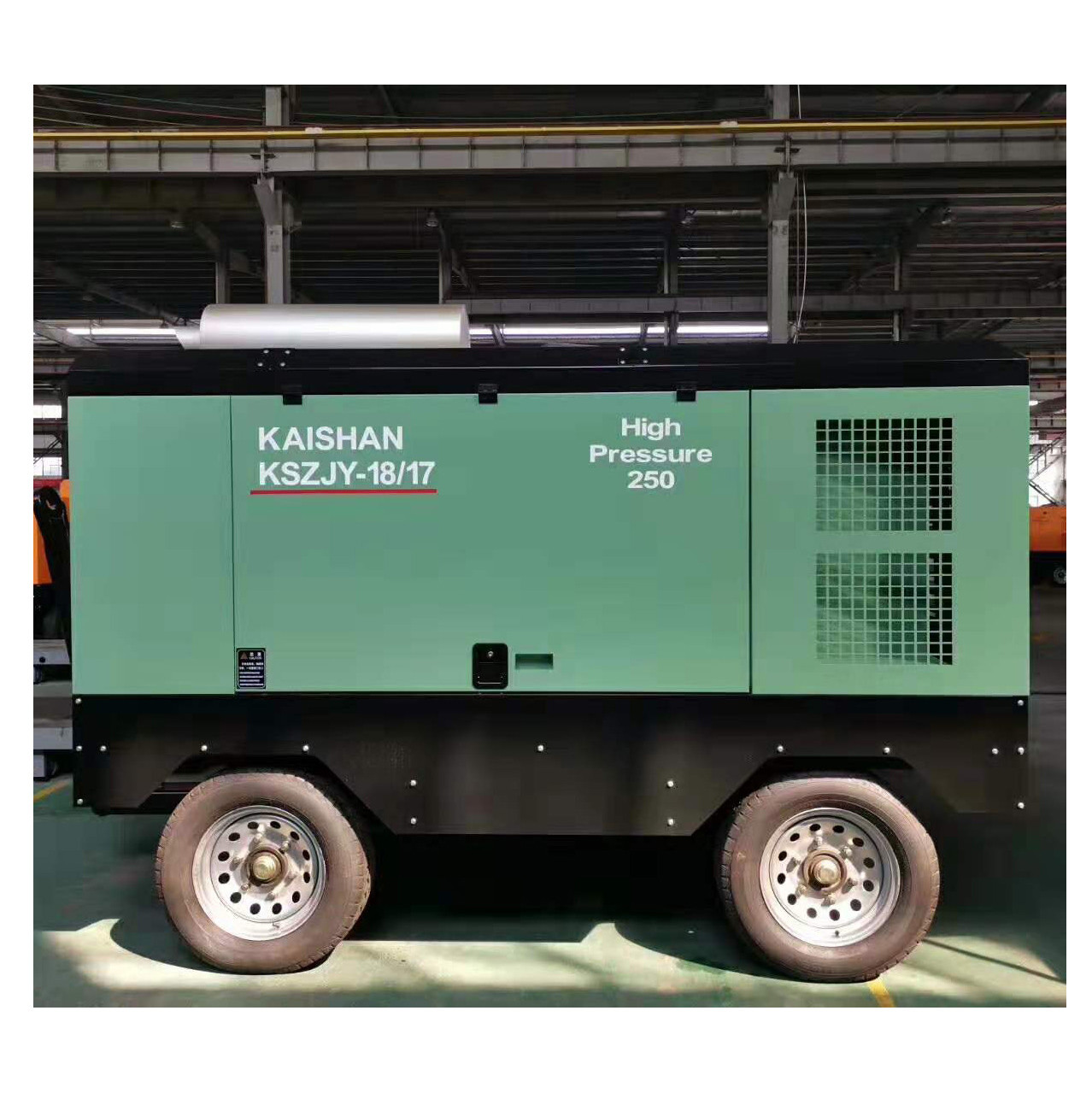 China Kaishan KSZJ-18/17 high pressure diesel driven water well drilling screw air compressor for sale on sale
