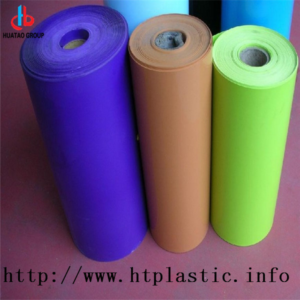 colorful HIPS  flocked rolls for vacuum forming  packing
