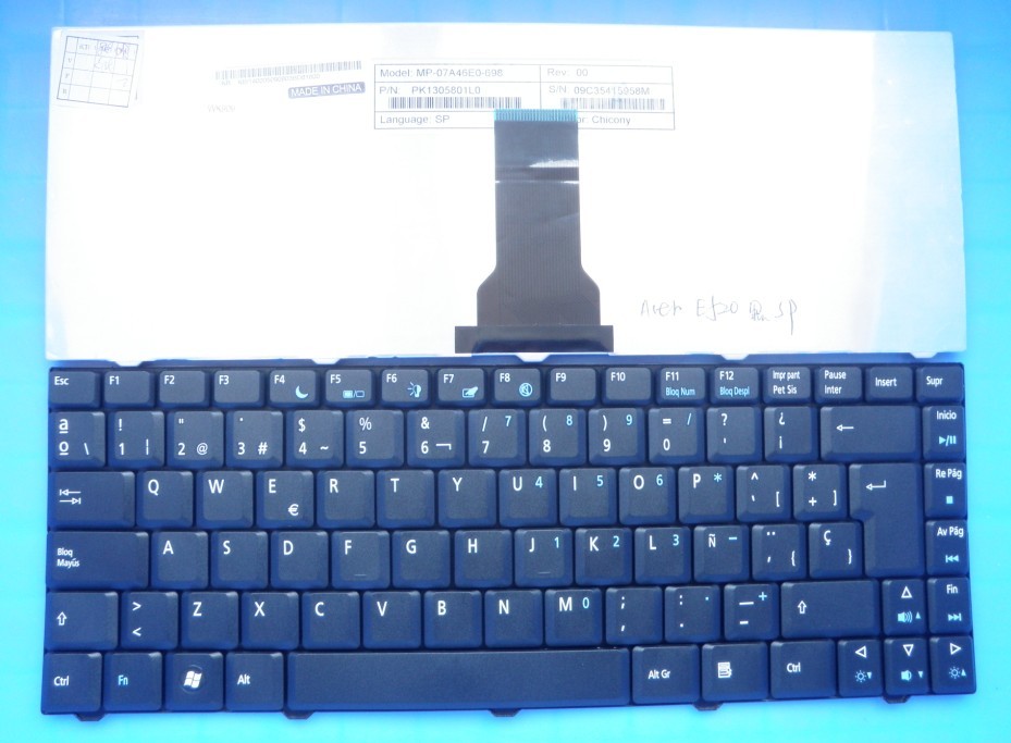 Acer D720 E520 E720 New SP LA US Notebook Keyboard