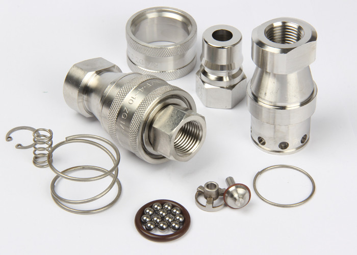 China Female Thread Hydraulic Quick Connect Couplings , Stainless Steel Quick Release Couplings on sale