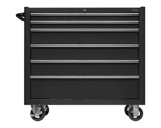 China Industrial 4 Drawers Mobile Tool Box Trolley Wear Resistant on sale