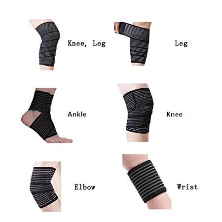 Sprain Injury Pain Brace Ankle Support Wrap Gym Sports Basketball Bandage Strap .Elastic material.Customized size.