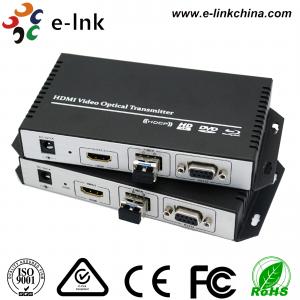 China RS232 Data HDMI Over Fiber Optic Extender Wireless Hdmi Transmitter And Receiver on sale