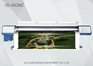 China Roll To Roll Eco Solvent Printers , Galaxy UD 25C8AC CMYK Solvent Flex Printing Machine on sale
