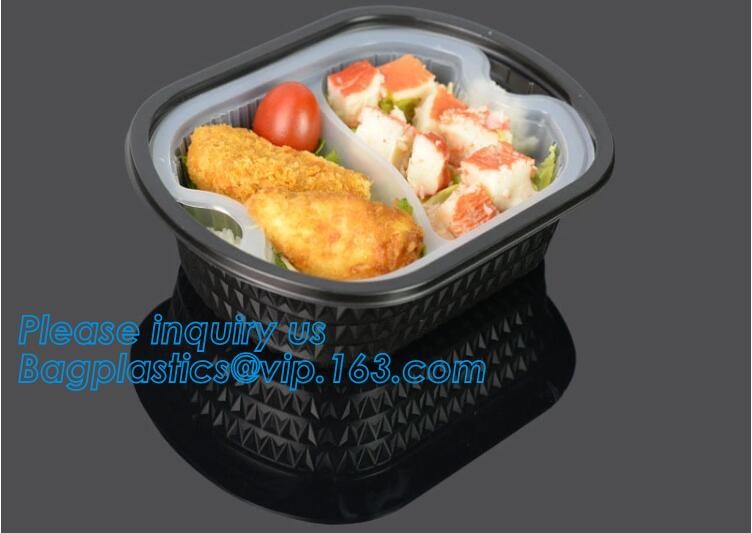 Best Healthy Plastic Food Storage Box from Freezer to Microwave,lunch box 2 compartment hot microwave food container bagease wholesale
