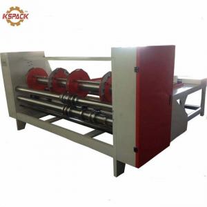 China Chain Manual Feeder Rotary Slotter Machine For Carton Box Making on sale