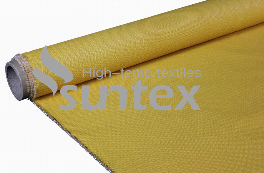 China Silicone Coated Adhesive Fireproof Fabric Fiberglass Cloth on sale