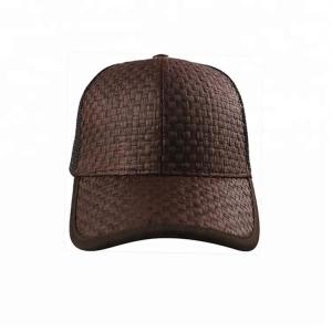 Best Fashion Cool Design 5 Panel Trucker Cap Custom Size Brown Color Eco Friendly wholesale