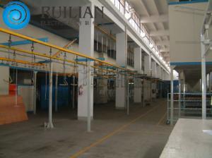 Suspension Conveying Spray Paint Production Line Spray Painting Equipments 120KW