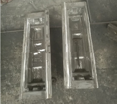 China Custom Metal Ingot Molds For Steel Aluminum Casting V method Process on sale