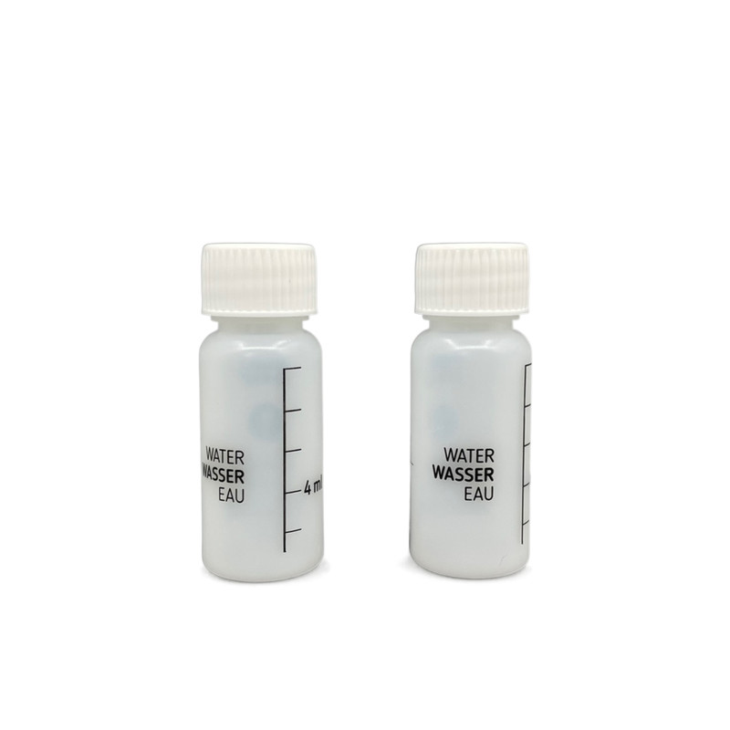 China Small HDPE Plastic Bottle 10ml White Cap Customized Color One Time Use For Lotion on sale