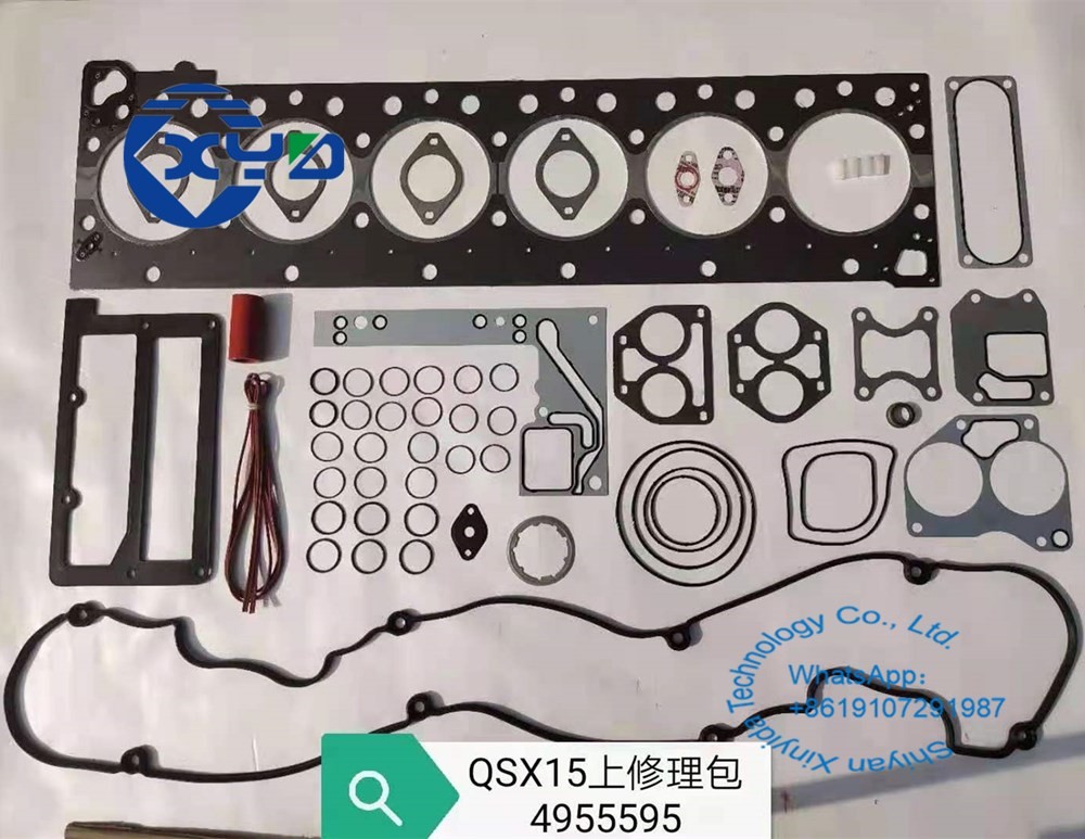 China 4955595 Diesel Engine Spare Parts QSX15 ISX15 Cummins Upper Engine Gasket Set on sale