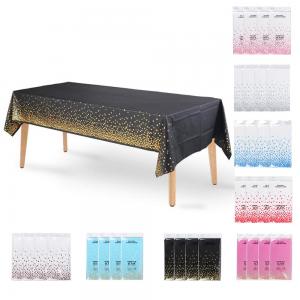 China Colorful PEVA / Vinyl Tablecloth 54'X108' For Birthday Party on sale