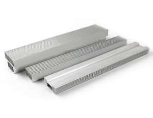 Best 6063 T5 Aluminum Extruded Aluminum Heatsink Large CNC Extrusion Machining Heat Sink Aluminum Profile wholesale