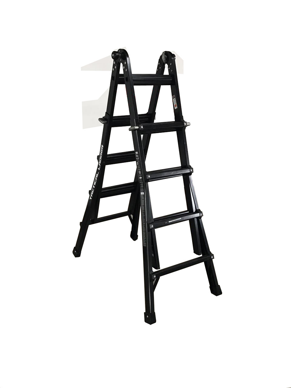 Best Aluminum / Stainless Steel Composite Tactical Folding Ladder Step Ladders wholesale