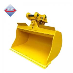 Best Yellow 16MN Ditch Cleaning Bucket 2x45 Tilting Mud Bucket wholesale