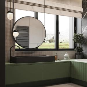 China Modern Mirror Cabinet 1000mm Bathroom Vanity Cabinets Plywood Particle Board on sale