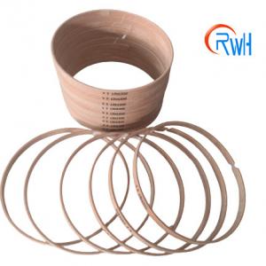 China High Temperature Polishing Hydraulic System Phenolic Resin Wear Ring For Excavator Cylinder on sale