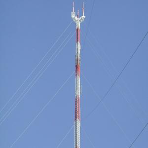 Best 50m Guyed Lattice Tower Electric Communication Mast wholesale