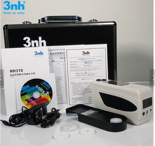 Best Portable 3nh Colorimeter NH310 Color Testing Machine Rechargeable Lithium Ion Battery 3.7V wholesale