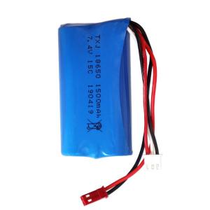 Best 1000 Times 11.1Wh 1500mAh 7.4V Liion Battery Pack wholesale