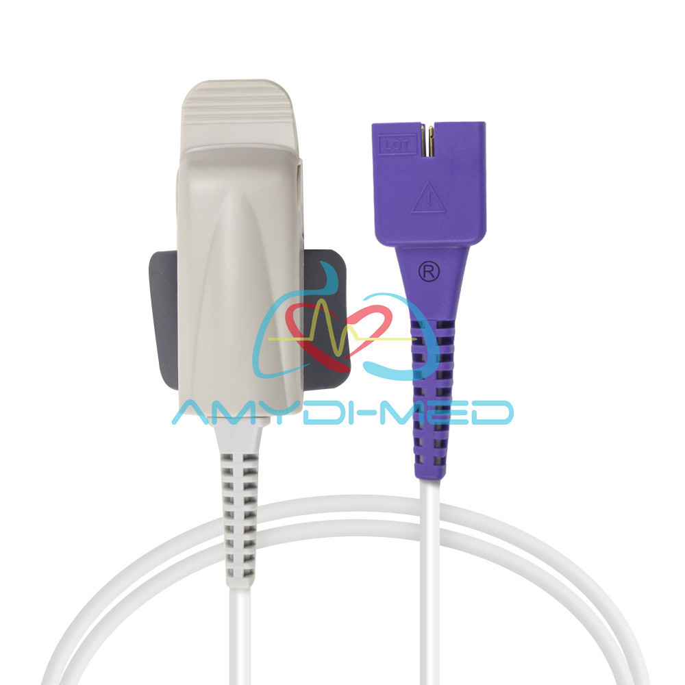 Best Finger Nellcor Spo2 Sensor 30bpm - 245bpm DB9 9P Plug Medical Parts wholesale