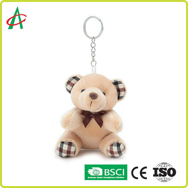 Best ASTM Beige Tiny Teddy Bear Stuffed Animal For Home Decoration wholesale