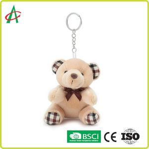 Best PP Cotton Filled Mini Stuffed Bear Keychain BSCI Certificated wholesale