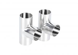 China 9000lbs Seamless Pipe Butt Weld Equal Tee Fittings For Petroleum Application on sale
