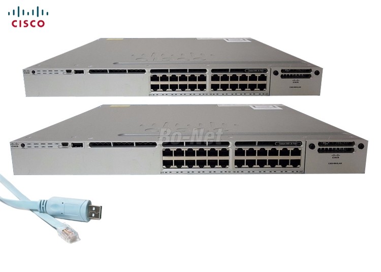 Cheap CISCO 9300 24 Port 1G 10G Switch Data Only Network Essentials C9300-24T-E for sale