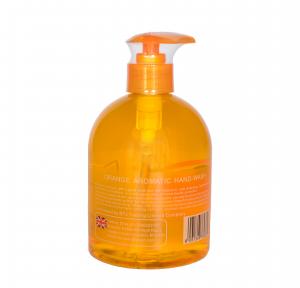 Best Orange Aromatic Hand washing Liquid Soap with Active Ingredients for daily cleaning wholesale
