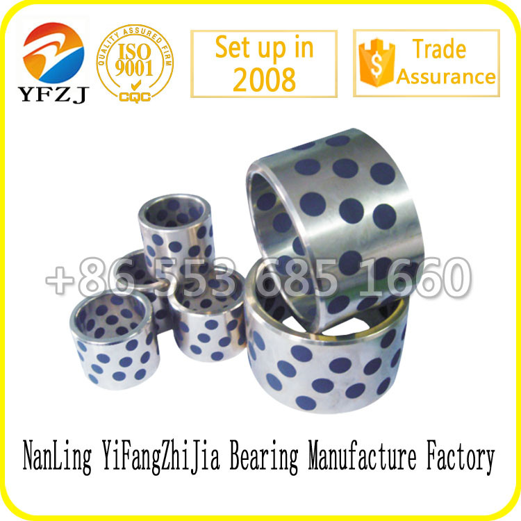 China High speed and performance steel bushing with graphite,cast iron inlaid bushing on sale