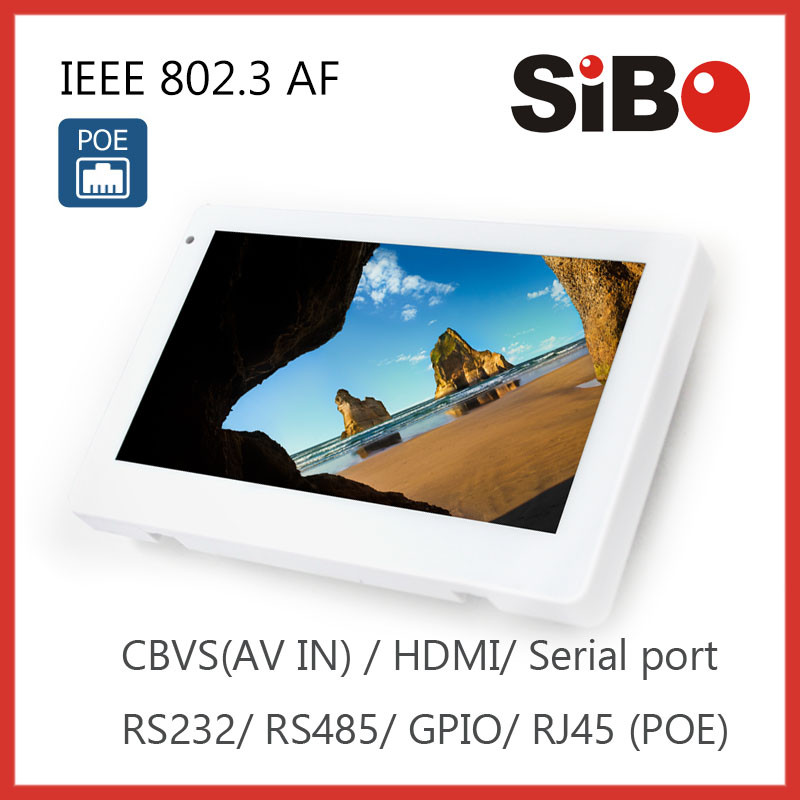 SIBO Q896 In Wall Android Tablet With RS232
