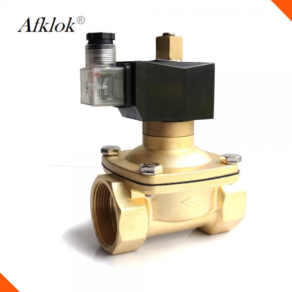 Cheap Pilot Operating Diaphragm Brass Normally Open 2 inch 12v Electric Water Valve for sale