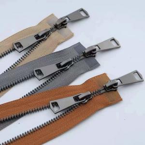 China Rustproof Bags Decorative Metal Zippers Eco Antique Nickel Zipper on sale