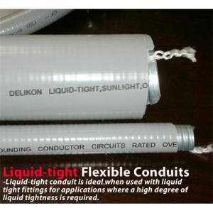 China Liquid-tight Conduit with smooth PVC jacket on sale