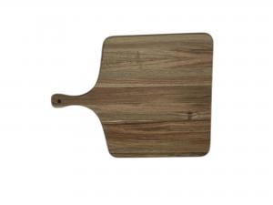 China Wholesale Acacia Wood Cutting board Tray with handle pizza cutting board on sale