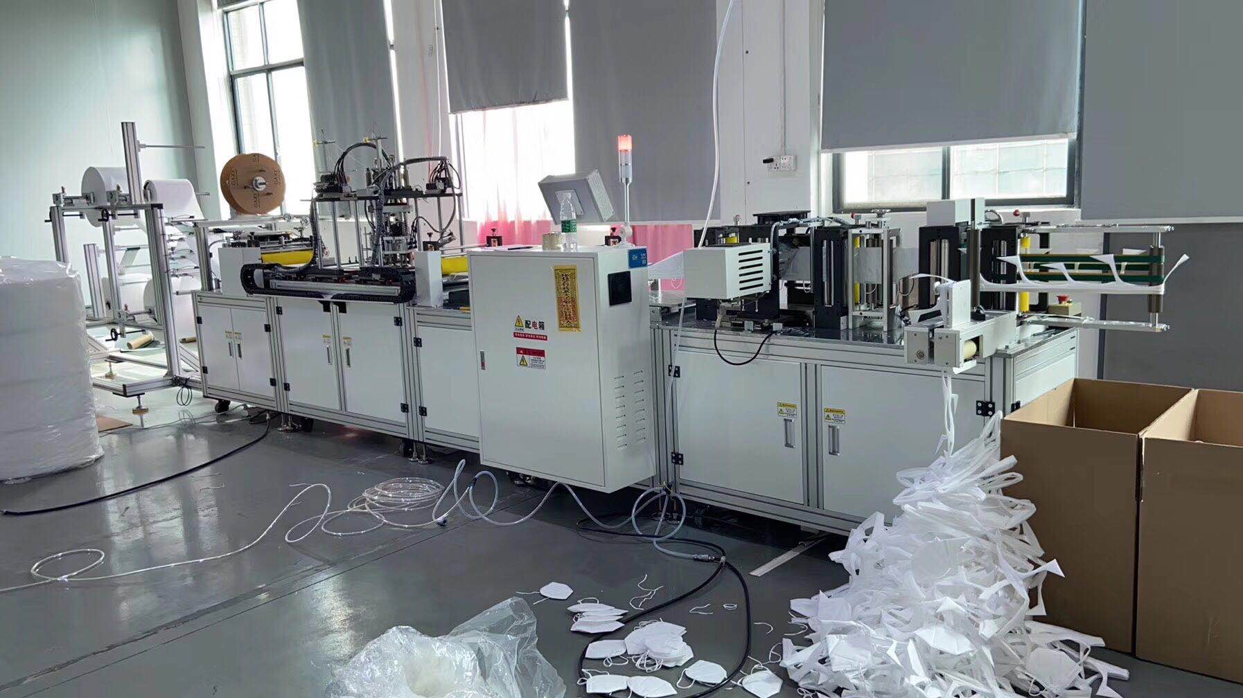N95 face masks fully automatic production line