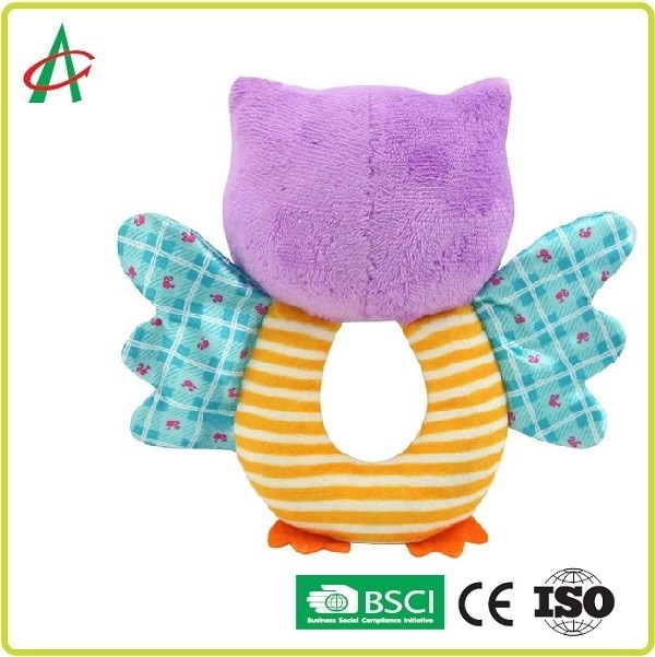 Best Owl Soft Rattle Toys For Babies wholesale